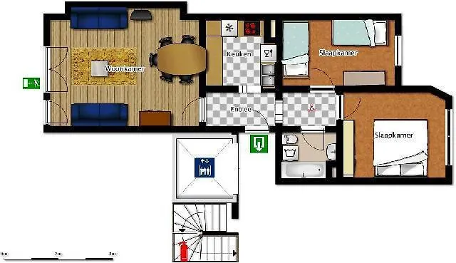 Aan Zee アパート